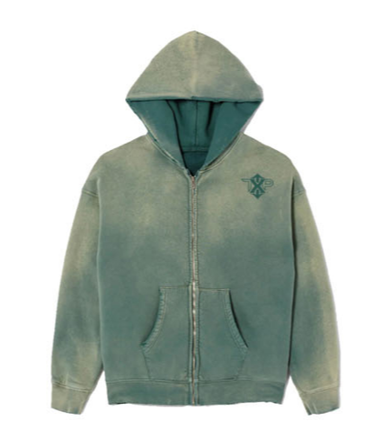 TXP-102 – Premium Grey Zip Hoodie