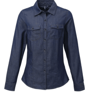 TXP-1603 – Dark Blue Denim Shirt