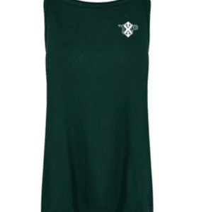 TS-2004 – Women Dark Green Sleeveless Tank Top