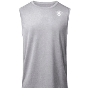 TXP-2201 – Men Grey Sleeveless Sports Shirt
